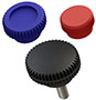 Plastic Knurled Knobs Group